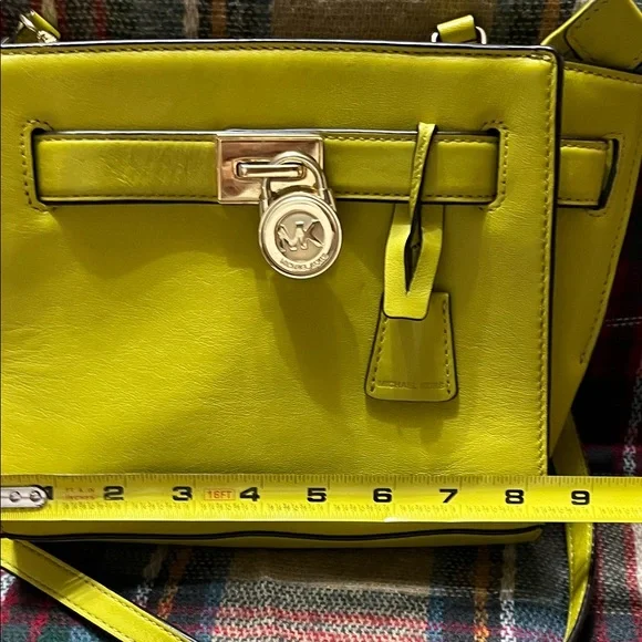 Lime Green Michael Kors Bag - Picture 8 of 9
